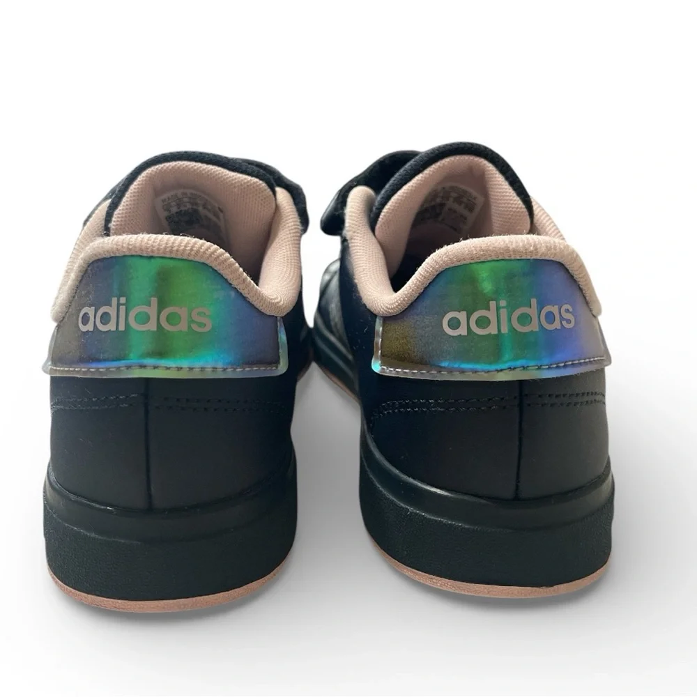 GIRLS' ADIDAS LITTLE KID GRAND COURT 2.0‎ EL C SNEAKERS Size 3